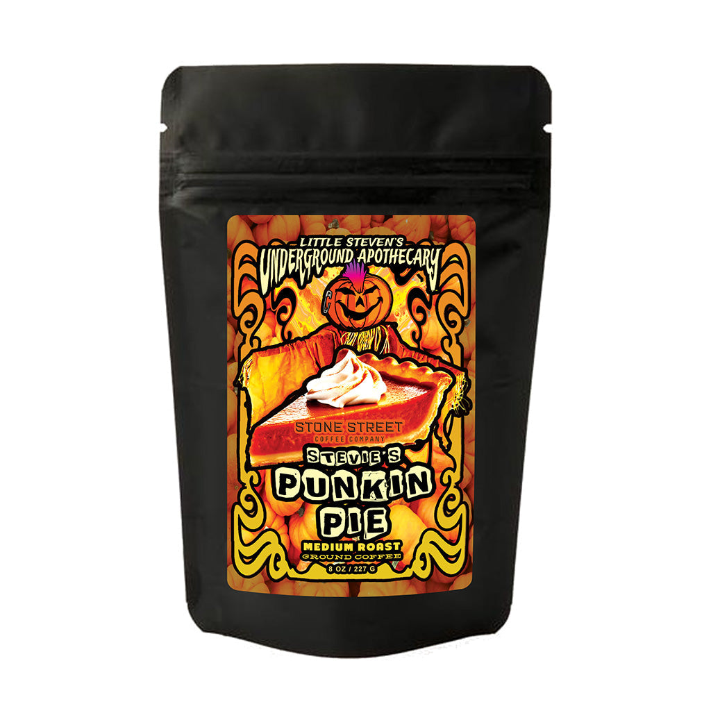 Stevie's Punkin Pie Medium Roast Ground Coffee (8 OZ) - Wicked Cool Wellness