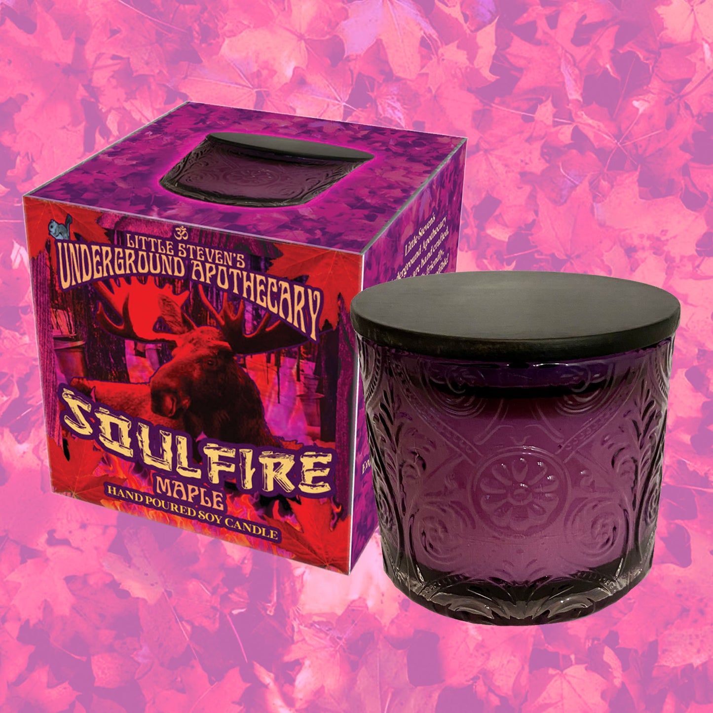 Soulfire Maple Candle - Wicked Cool Wellness