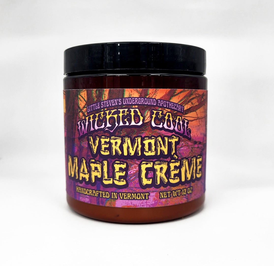 Wicked Cool Vermont Maple Créme (NET WT 12 OZ) - Wicked Cool Wellness