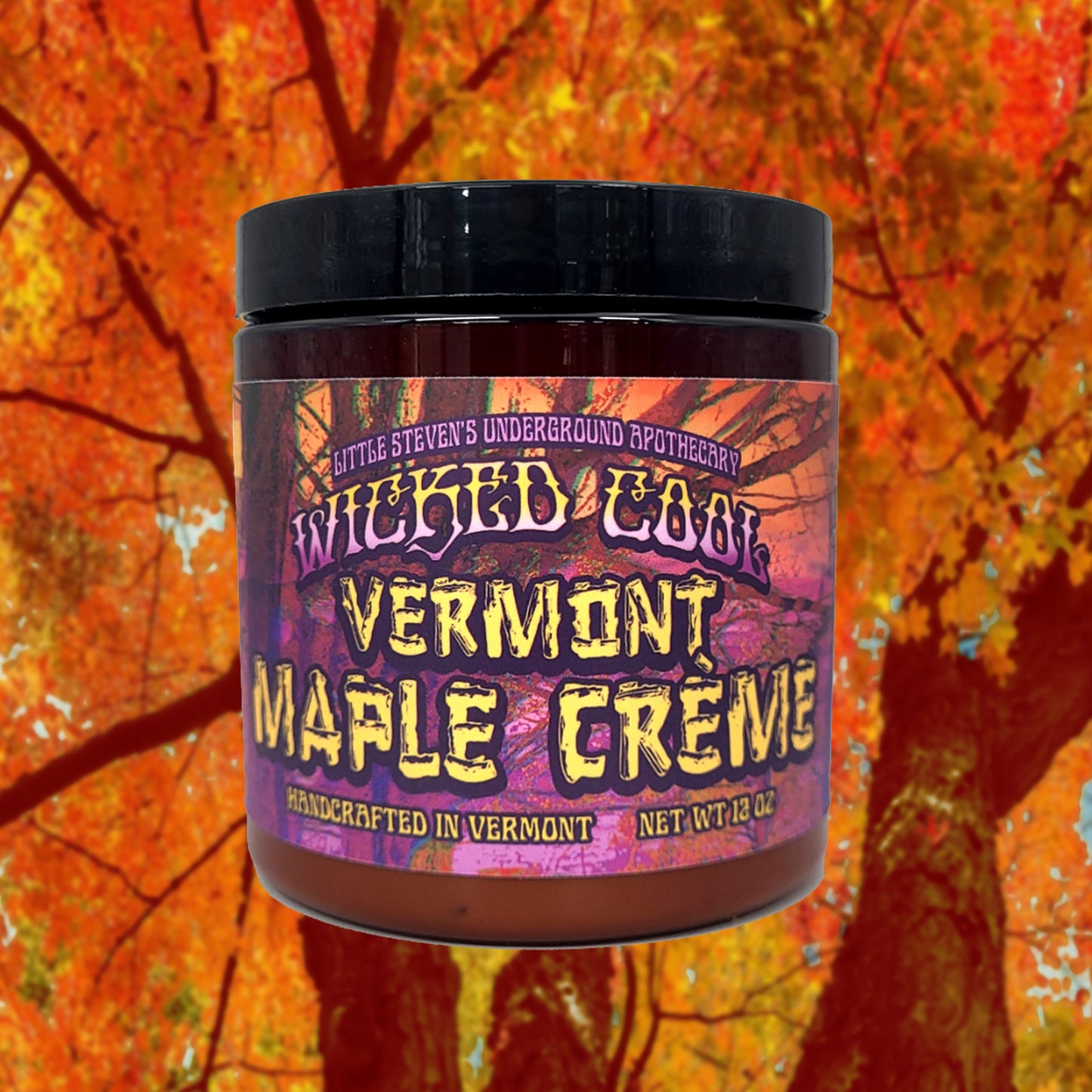 Wicked Cool Vermont Maple Créme (NET WT 12 OZ) - Wicked Cool Wellness