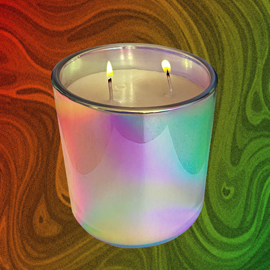 "Soul Power Twist" Cocoa Peppermint Candle - Wicked Cool Wellness