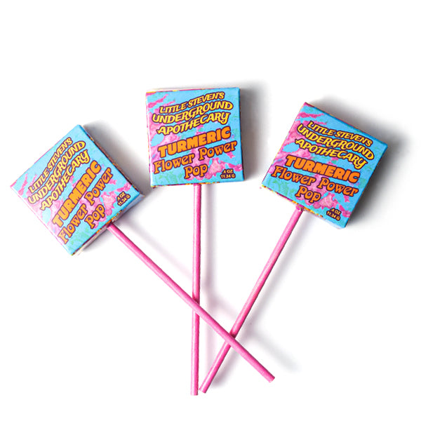 Turmeric Flower Power Pop (3 Pack) - Wicked Cool Wellness